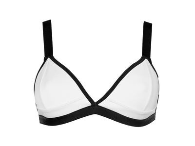 Pixel Classic Pong White Bikini Top