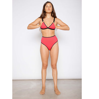 Pixel Zoidberg Pink Hi Rise Bikini Bottom